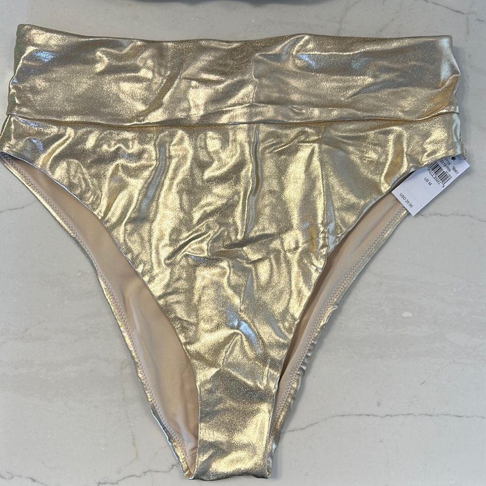 Aerie high-cut cheeky bikini bottom